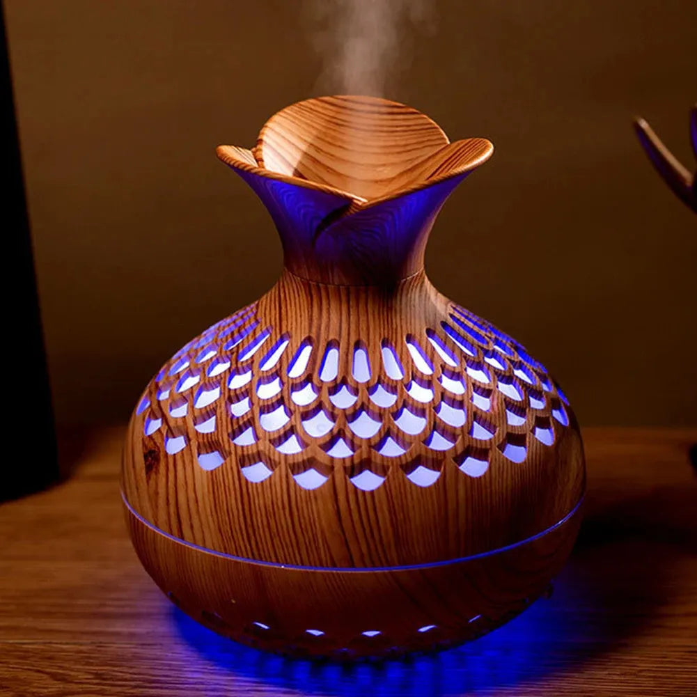 Wood Grain Aroma Diffuser and Humidifier