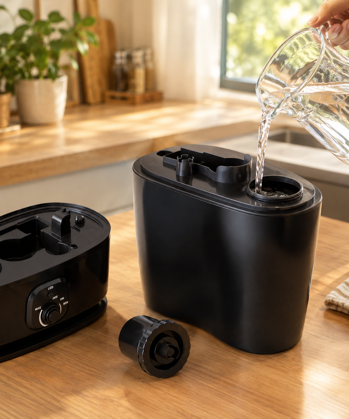 6L Large Humidifier for Bedroom, 28 Db Cool Mist